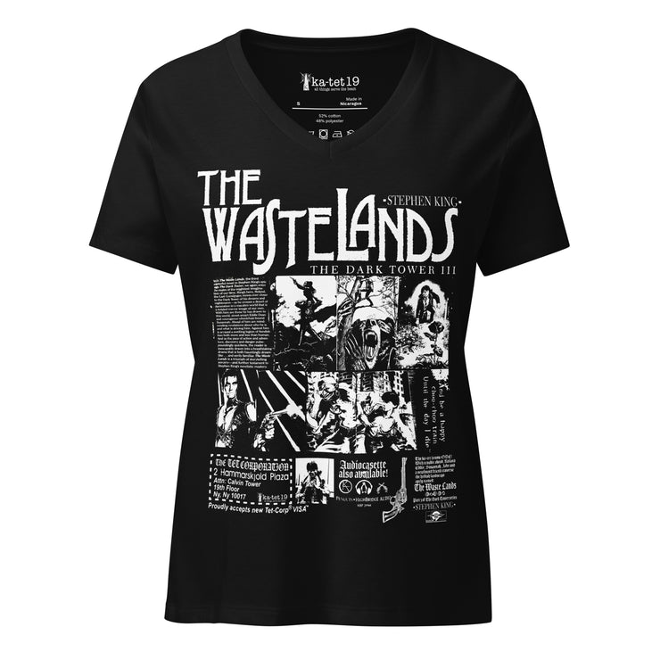 WasteLands Catalog Women’s relaxed v-neck t-shirt