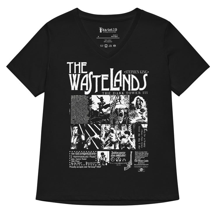 WasteLands Catalog Women’s relaxed v-neck t-shirt