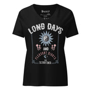 Long Days Women’s relaxed v-neck t-shirt
