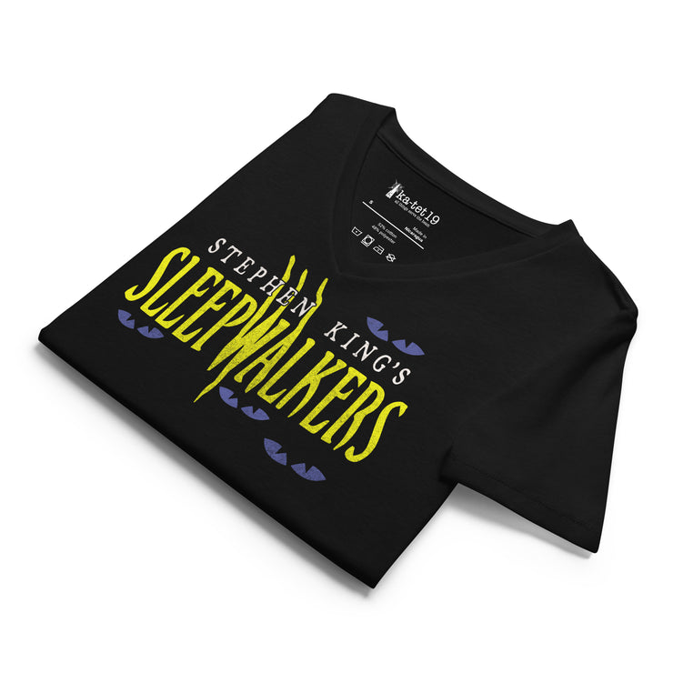 Sleepwalkers Women’s relaxed v-neck t-shirt