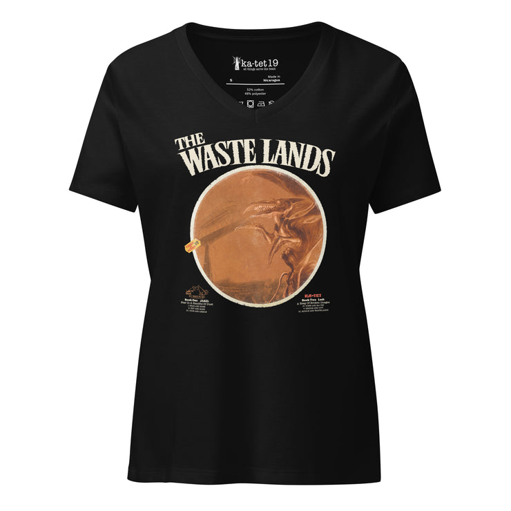 The Waste Lands Women’s relaxed v-neck t-shirt