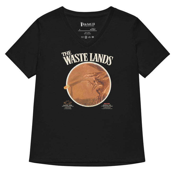 The Waste Lands Women’s relaxed v-neck t-shirt