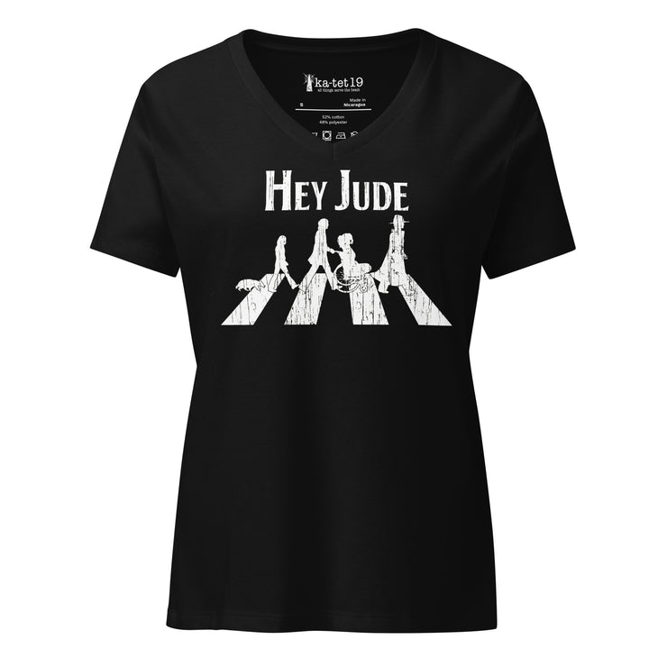 Crosswalk Original Women’s relaxed v-neck t-shirt