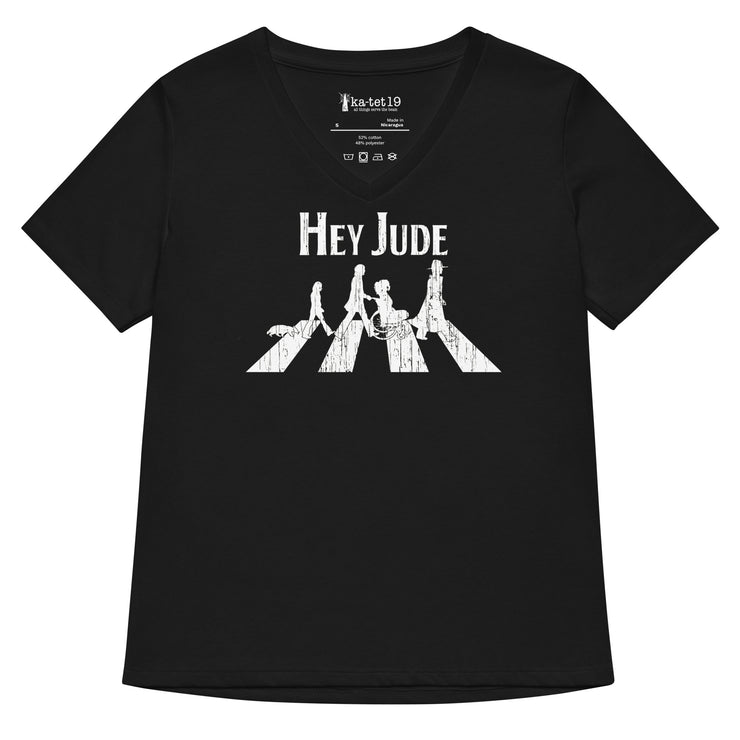 Crosswalk Original Women’s relaxed v-neck t-shirt