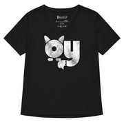 OY Women’s relaxed v-neck t-shirt