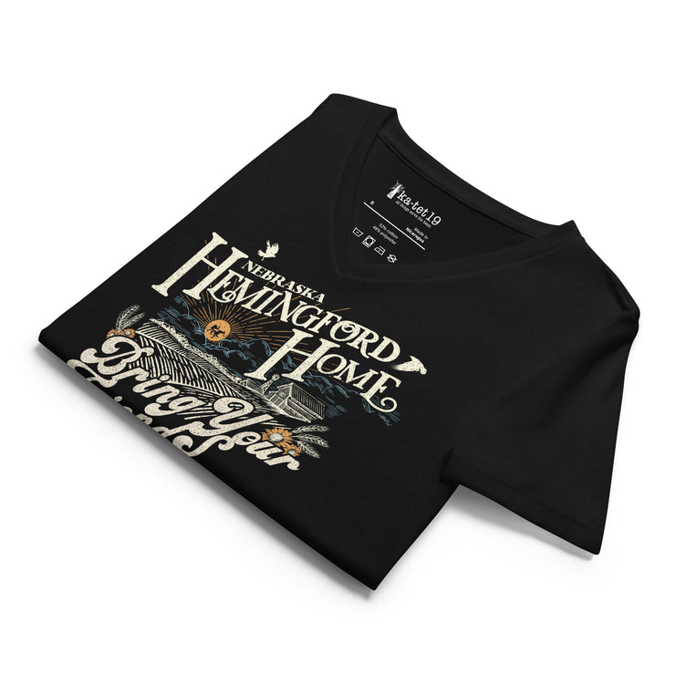 Hemingford Home Women’s relaxed v-neck t-shirt