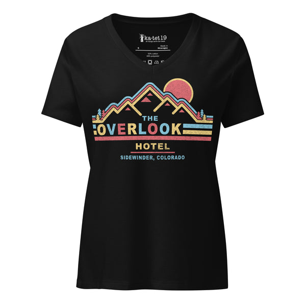 Retro Overlook Women’s relaxed v-neck t-shirt