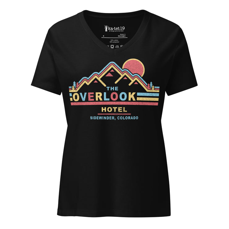 Retro Overlook Women’s relaxed v-neck t-shirt