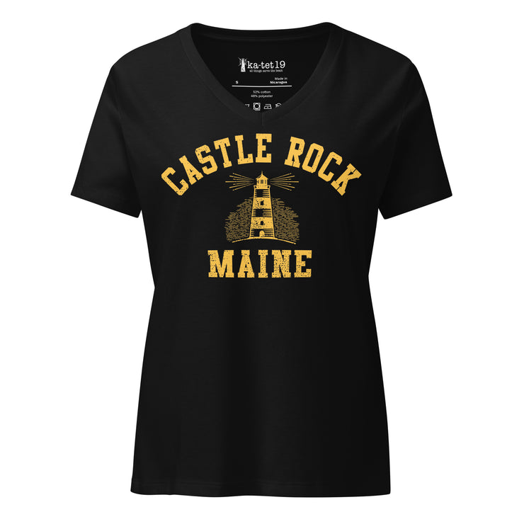 Castle Rock Women’s relaxed v-neck t-shirt